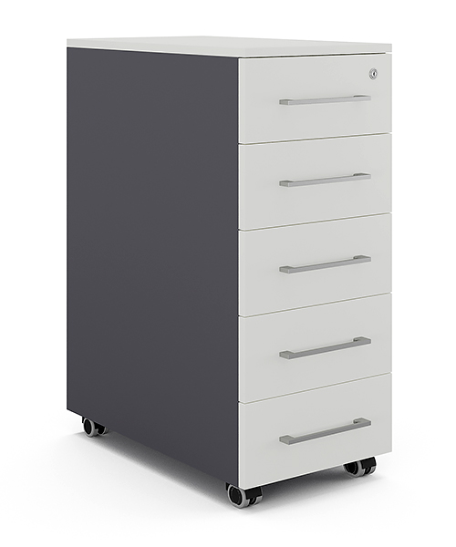 Тумба мобильная TM-5 (graphite) - 2 Тумба мобильная TM-5 (graphite) - 2