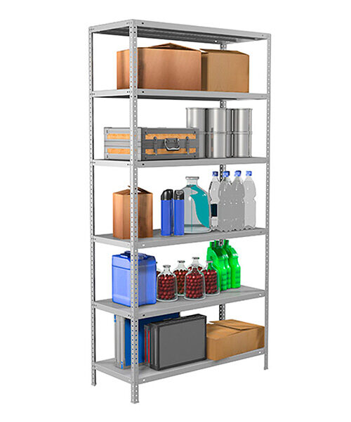 Стеллаж MS Standart 220/100*40/6 1 Стеллаж MS Standart 220/100*40/6 1