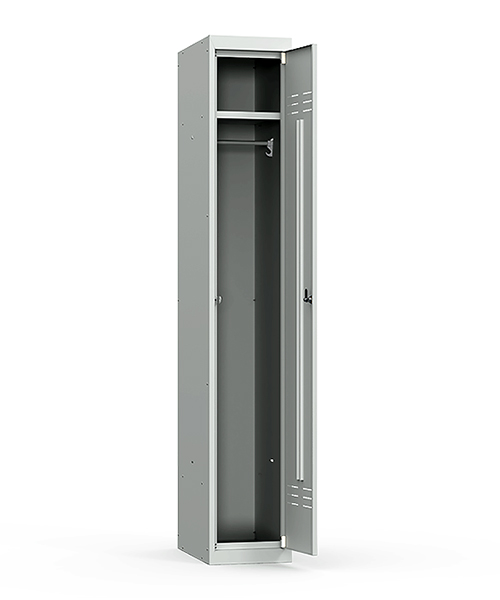 Шкаф-локер для одежды LK-11 400 (быстросборный): купить в Москве по цене 9 523 руб | Интернет-магазин «Мебель Металлическая»