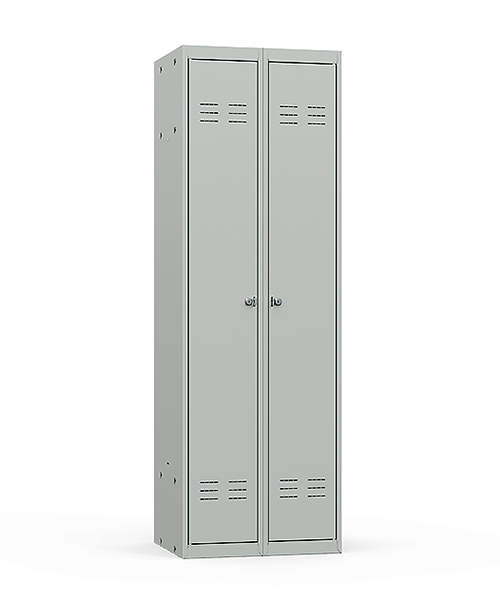 Шкаф-локер для одежды LK-22 600 (быстросборный): купить в Москве по цене 15 418 руб | Интернет-магазин «Мебель Металлическая»