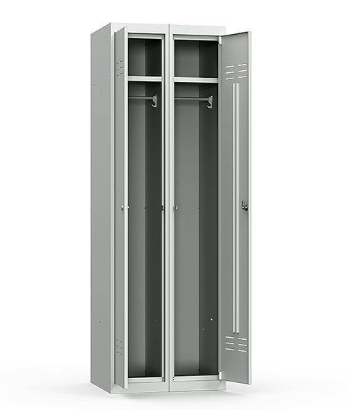 Шкаф для одежды ШР-22 L600: купить в Москве по цене 10 236 руб | Интернет-магазин «Мебель Металлическая»