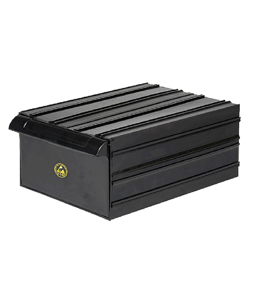 Контейнер закрытый пластиковый 150*340*260 ESD